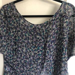 Tops - Floral Crop Top Tops - Floral Crop Top